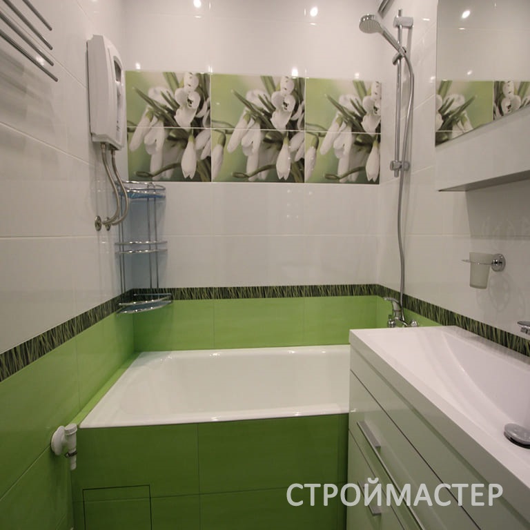 Ремонт ванной под ключ в Томске