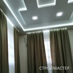 Натяжной потолок в зале Томск